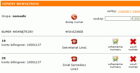 numery wewnętrzne w ipfon24